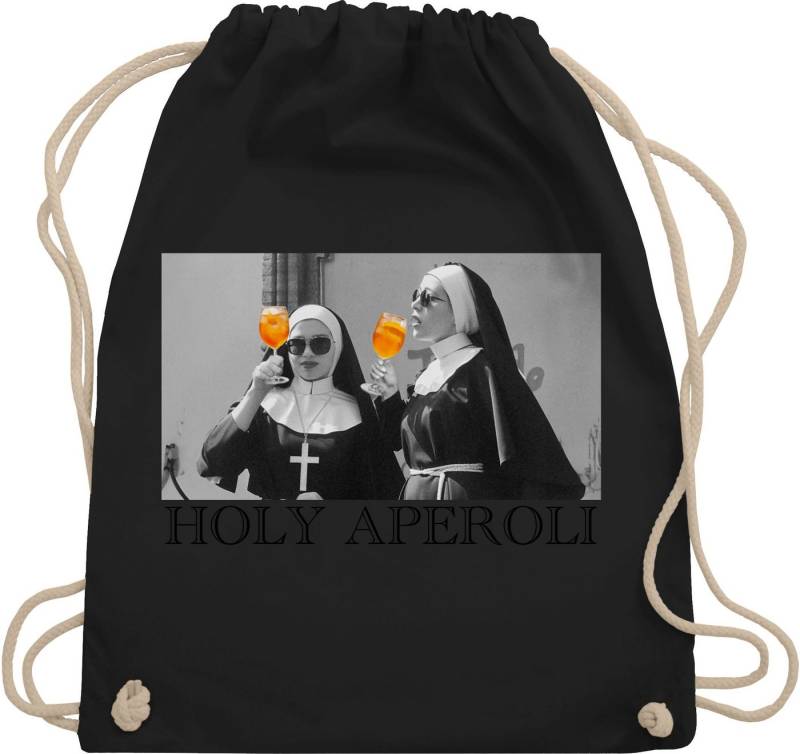 Shirtracer Turnbeutel Holy Aperol I Holy Aperoli I Holy Spritz Mädelsabend I Ladies Night, Karneval & Fasching von Shirtracer