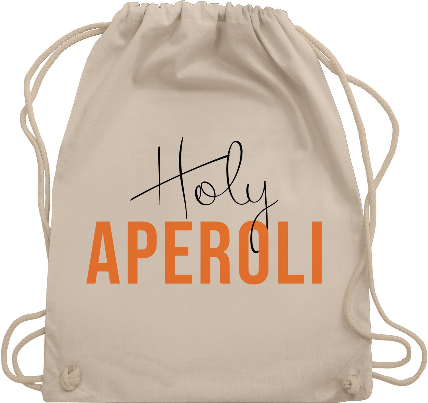 Shirtracer Turnbeutel Holy Aperoli Aperol Spritz Aperoly, Karneval & Fasching von Shirtracer