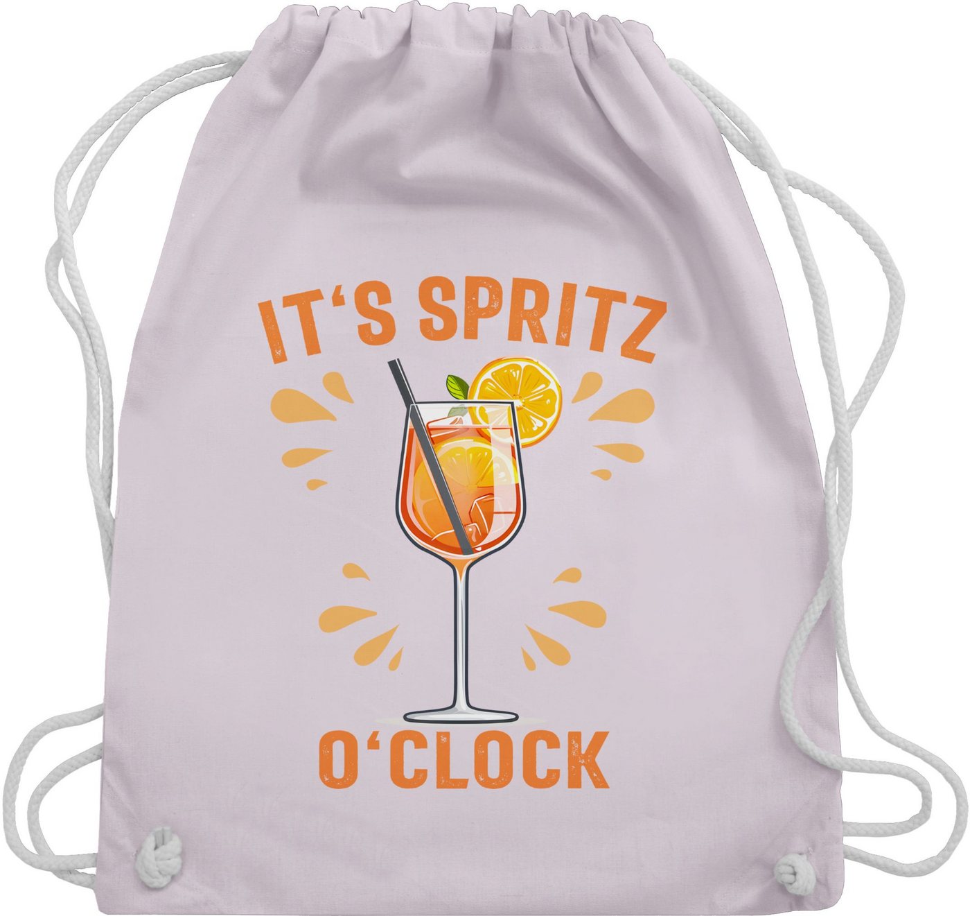 Shirtracer Turnbeutel Its Spritz o Clock I Lustiges Geschenk Aperol Spritz Kostüm Fasching A, Karneval & Fasching von Shirtracer