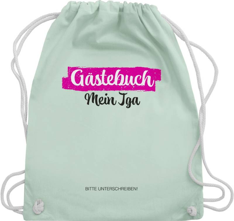 Shirtracer Turnbeutel JGA Gästebuch I Gästeliste Unterschreiben, JGA Junggesellenabschied Frauen von Shirtracer