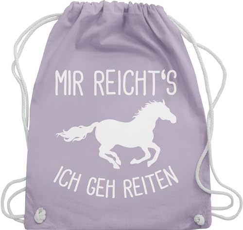 Turnbeutel Rucksack - Taschen - Mir reichts ich geh Reiten I Geschenk Pferde I Pferdemädchen I Pferdeliebhaber - Unisize - Pastell Lila - pferdegeschenk stalltasche pferd pferdespruch gehe beutel Turnbeutel Rucksack - Taschen - Mir reichts ich geh Reiten I Geschenk Pferde I Pferdemädchen I Pferdeliebhaber - Unisize - Pastell Lila - pferdegeschenk stalltasche pferd pferdespruch gehe beutel von Shirtracer