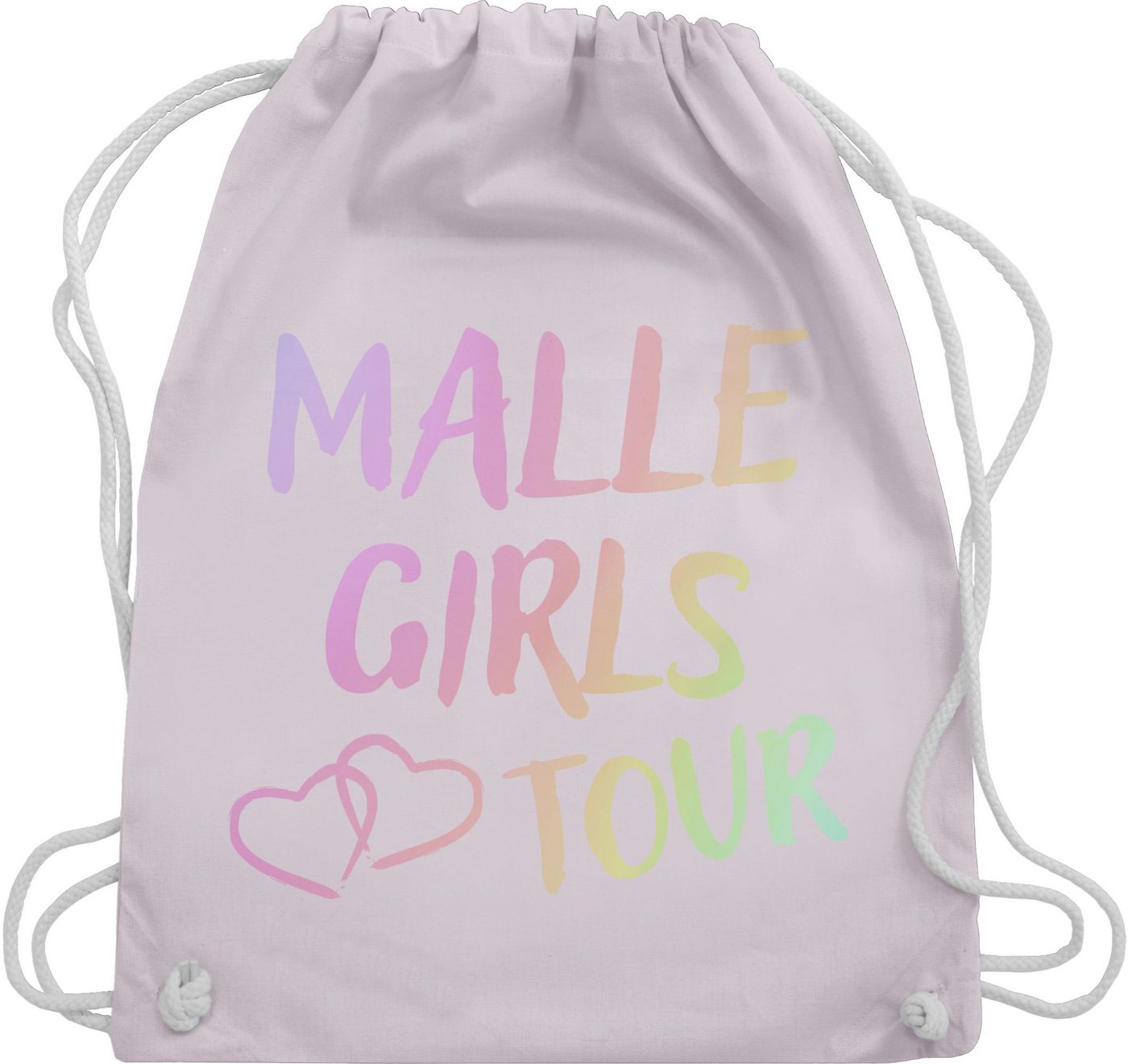 Shirtracer Turnbeutel Malle Girls Tour Mallorca Tour Mädels Malle Party Mädchen Urlaub, Sommerurlaub Tasche von Shirtracer