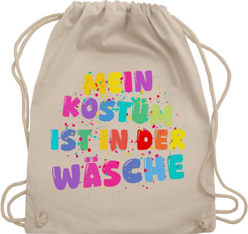 Shirtracer Turnbeutel Mein Kostüm ist in der Wäsche I Coole Karnevalskostüme I Karneval Kost, Karneval & Fasching von Shirtracer