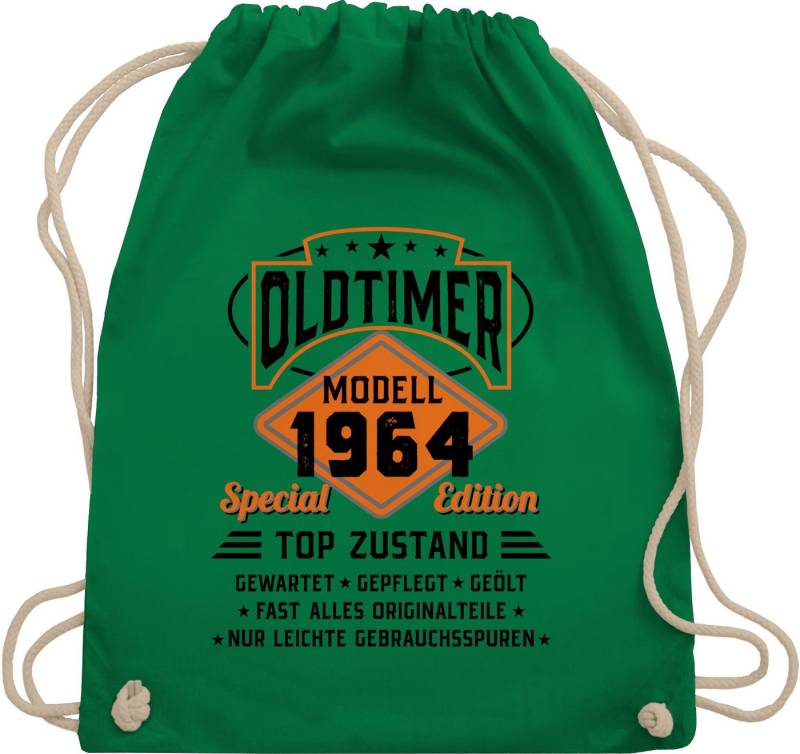 Shirtracer Turnbeutel Oldtimer Modell 1964 - schwarz, 60. Geburtstag von Shirtracer