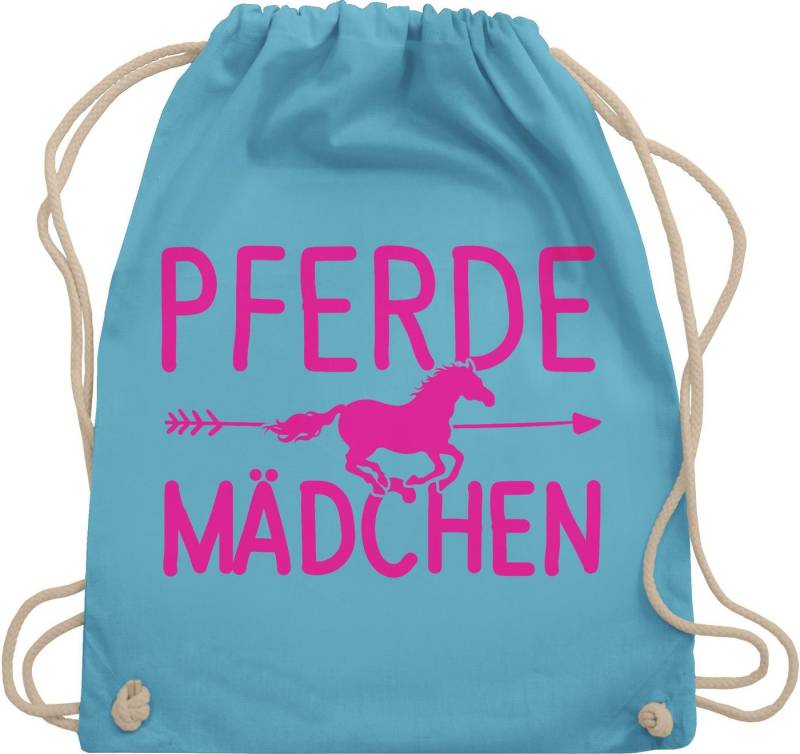 Shirtracer Turnbeutel Pferde Mädchen Geschenk Pferdemädchen I Pferdeliebhaberin Geschenke Re, Pferd von Shirtracer