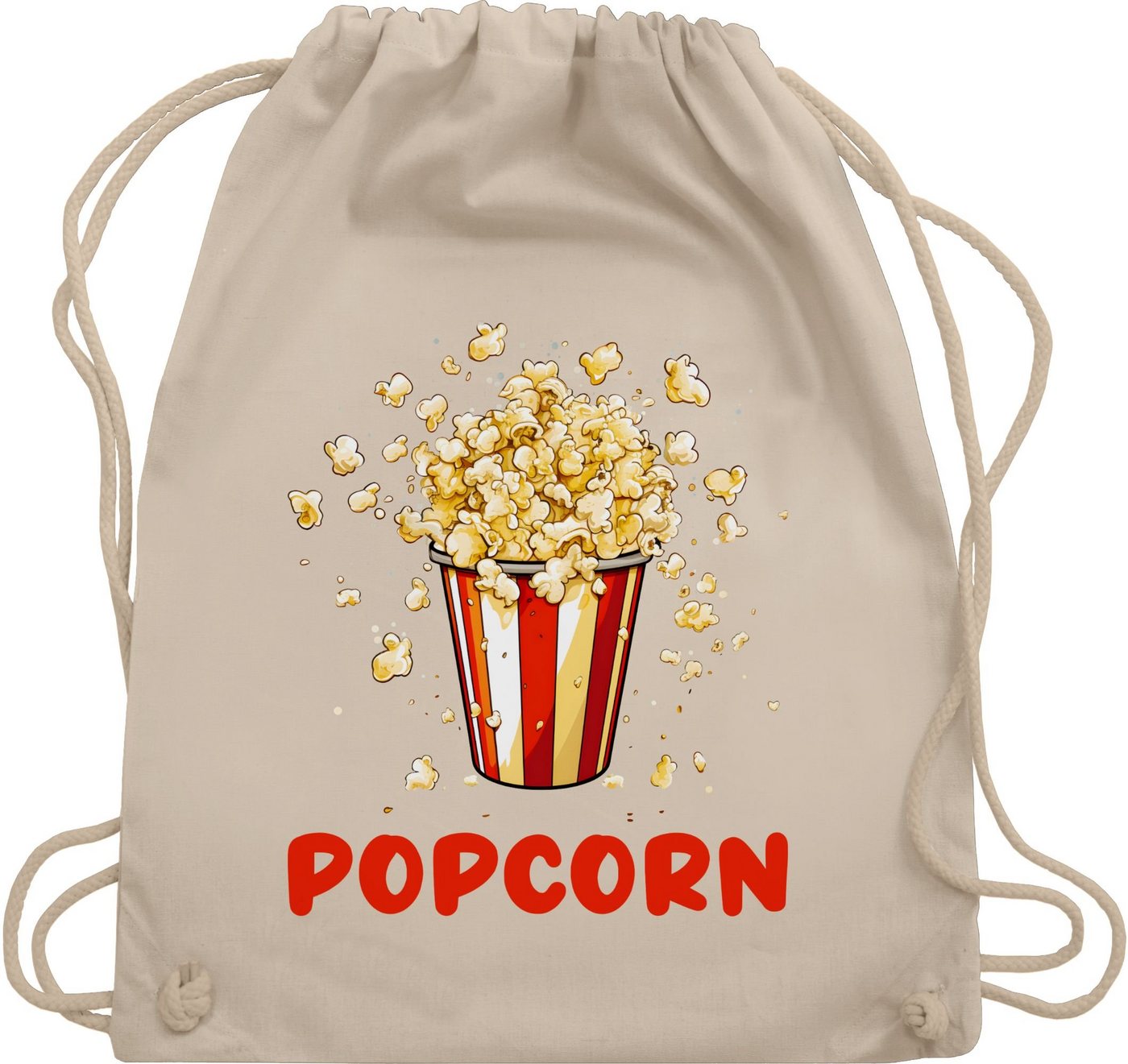 Shirtracer Turnbeutel Popcorn Fan Popcornverkleidung Filmliebhaber Pop-Corn, Karneval & Fasching von Shirtracer