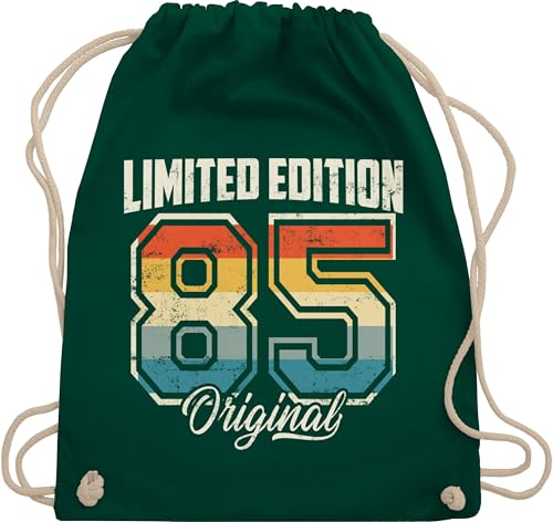 Turnbeutel Rucksack - 40. - Limited Edition 1985 Original I Vierzigster Geburtstag I 40 Geburtstag - Unisize - Dunkelgrün - geschenkideen für frauen ab geschenkideen+für+frauen+ab+40 40er 1984 von Shirtracer