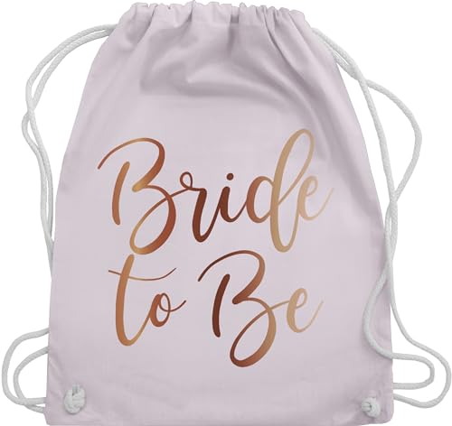 Turnbeutel Rucksack - JGA Junggesellenabschied Frauen - Bride to be - Unisize - Pastell Rosa - taschen jungesellinnenabschied outfit junggesellinenabschied sportrucksack hen party accessories von Shirtracer