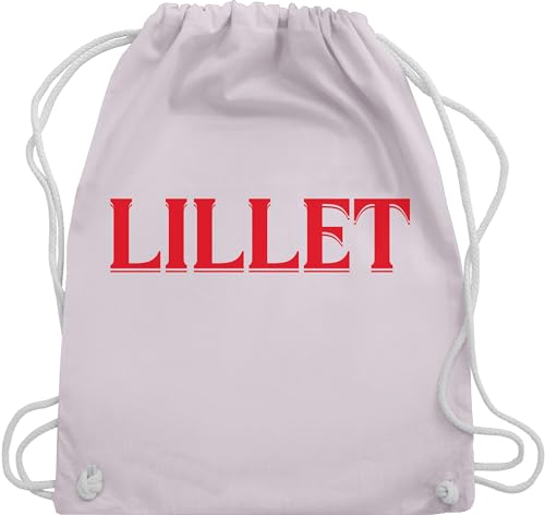 Turnbeutel Rucksack - Karneval & Fasching - Taschen - Lillet Kostüm Lillet Verkleidung - Unisize - Pastell Rosa - kamelle beutel fasnacht wurfbeutel karneval. kamellebeutel witzige faschings von Shirtracer