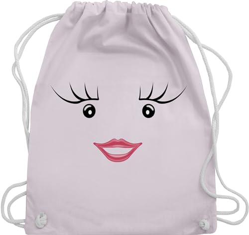 Shirtracer Turnbeutel Rucksack - Karneval & Fasching - Taschen - Partner-Kostüm Milch und Schokolade Milky - Unisize - Pastell Rosa - für paare beutel kinder wurfbeutel mutter schokoladen bag von Shirtracer