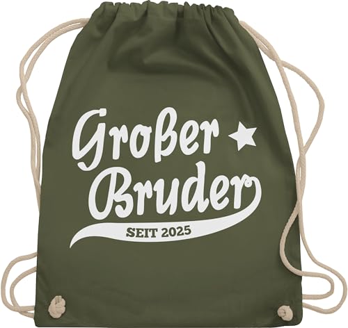 Shirtracer Turnbeutel Rucksack - Taschen - Großer Bruder 2025 - Unisize - Olivgrün - geschenk brüder grosser brother bro beutel geschwister geschenke bruder big rucksäcke große für großen 2023 Shirtracer Turnbeutel Rucksack - Taschen - Großer Bruder 2025 - Unisize - Olivgrün - geschenk brüder grosser brother bro beutel geschwister geschenke bruder big rucksäcke große für großen 2023 von Shirtracer
