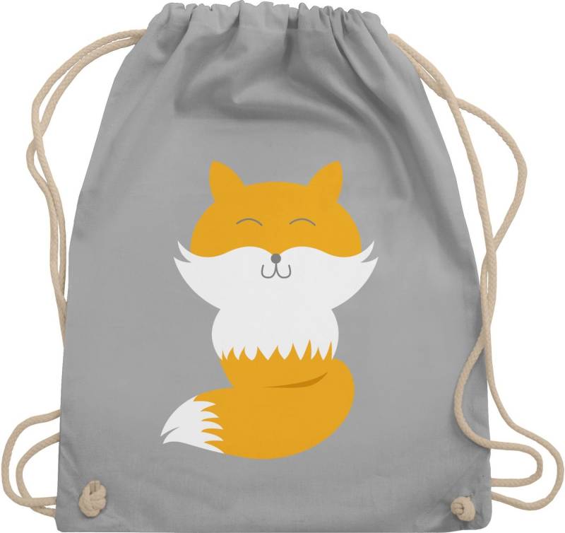 Shirtracer Turnbeutel Süßer Fuchs, Tiermotiv Animal Print von Shirtracer