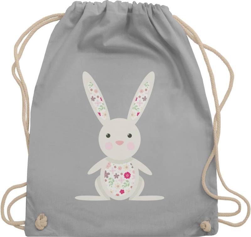 Shirtracer Turnbeutel Süßer Hase Frühlingstiere I, Hasen Hase von Shirtracer