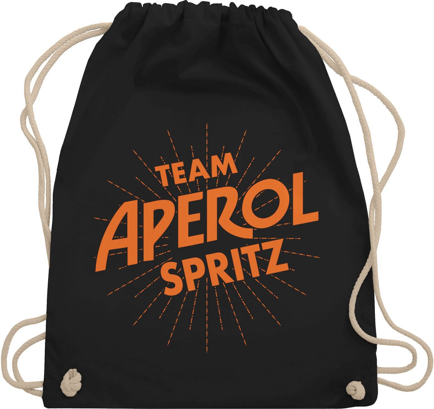 Shirtracer Turnbeutel Team Aperol Spritz JGA I Mädelsabend Spritztour Aperol Geschenk, Karneval & Fasching von Shirtracer