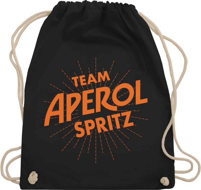 Shirtracer Turnbeutel Team Aperol Spritz JGA I Mädelsabend Spritztour Aperol Geschenk, Karneval & Fasching von Shirtracer