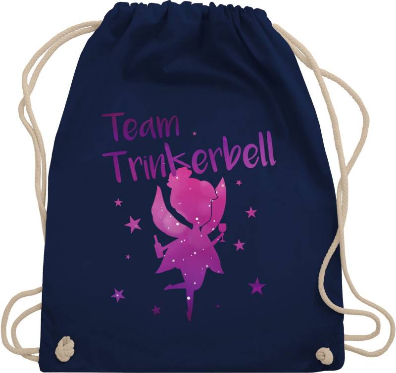 Shirtracer Turnbeutel Team - Trinkerbell, JGA Junggesellenabschied Frauen von Shirtracer
