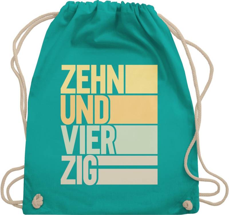 Shirtracer Turnbeutel Zehnundvierzig, 50. Geburtstag Shirtracer Turnbeutel Zehnundvierzig, 50. Geburtstag von Shirtracer