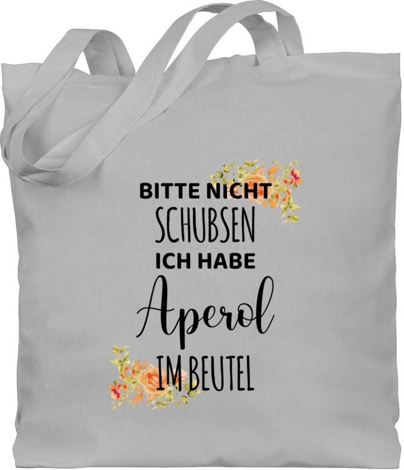 Shirtracer Umhängetasche Bitte nicht schubsen ich habe Aperol im Beutel I Aperol Spritz Frauen, Karneval & Fasching von Shirtracer