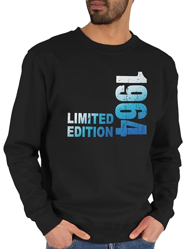 Shirtracer Sweater Pullover Sweatshirt Herren Damen - 60. Geburtstag - Limited Edition 1964 - XL - Schwarz - Geburtstagsgeschenk zum 60 Geschenk Geschenke Geschenke. 60te spaßgeschenk von Shirtracer