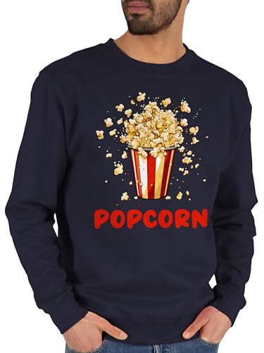 Sweater Pullover Sweatshirt Herren Damen - & Fasching - Popcorn Fan I Popcornverkleidung Karneval I Filmliebhaber Pop Corn I Fastnacht I Fasnacht I Fasnet - M - Dunkelblau - faschings mit pulli Sweater Pullover Sweatshirt Herren Damen - & Fasching - Popcorn Fan I Popcornverkleidung Karneval I Filmliebhaber Pop Corn I Fastnacht I Fasnacht I Fasnet - M - Dunkelblau - faschings mit pulli von Shirtracer