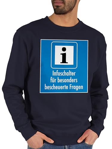 Sweater Pullover Sweatshirt Herren Damen - Kollegen - Infoschalter für besonders bescheuerte Fragen | Infoschalter für dumme Fragen | Scherzartikel Büro | Lustiges Geschenk Büro | Wichtelgeschenk Sweater Pullover Sweatshirt Herren Damen - Kollegen - Infoschalter für besonders bescheuerte Fragen | Infoschalter für dumme Fragen | Scherzartikel Büro | Lustiges Geschenk Büro | Wichtelgeschenk von Shirtracer