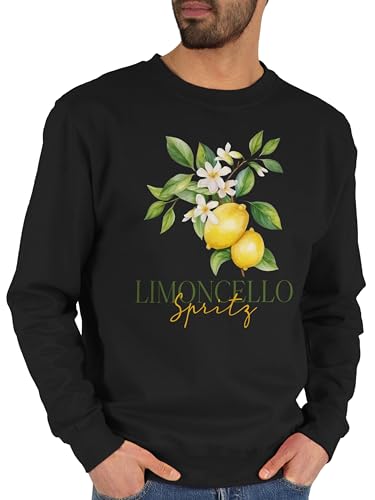 Sweater Pullover Sweatshirt Herren Damen - Party & Alkohol - Limoncello Spritz | Italien-Fans | Italienischer Likör | Zitronenlikör - XS - Schwarz - Sauf Pulli Alki Saufen Trinken trinksprüche Sweater Pullover Sweatshirt Herren Damen - Party & Alkohol - Limoncello Spritz | Italien-Fans | Italienischer Likör | Zitronenlikör - XS - Schwarz - Sauf Pulli Alki Saufen Trinken trinksprüche von Shirtracer