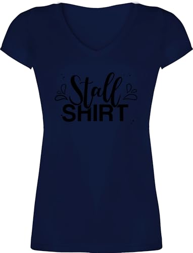 T-Shirt Damen V Ausschnitt - Pferde - Stallshirt Lettering - XS - Dunkelblau - Pferde-Shirt pferdeliebhaber Shirt sprüche Tshirt reiten Pferd Oberteil Reiter Oberteile pferdespruch t reitoberteile T-Shirt Damen V Ausschnitt - Pferde - Stallshirt Lettering - XS - Dunkelblau - Pferde-Shirt pferdeliebhaber Shirt sprüche Tshirt reiten Pferd Oberteil Reiter Oberteile pferdespruch t reitoberteile von Shirtracer