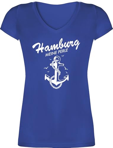 T-Shirt Damen V Ausschnitt - Stadt und City Outfit - Hamburg - Meine Perle - XS - Blau - städte Hamburger Shirt Hamburg... Tshirt Souvenir Shirts leiberl v-Ausschnitt t-Shirts t-Shirt, t mit Frauen T-Shirt Damen V Ausschnitt - Stadt und City Outfit - Hamburg - Meine Perle - XS - Blau - städte Hamburger Shirt Hamburg... Tshirt Souvenir Shirts leiberl v-Ausschnitt t-Shirts t-Shirt, t mit Frauen von Shirtracer