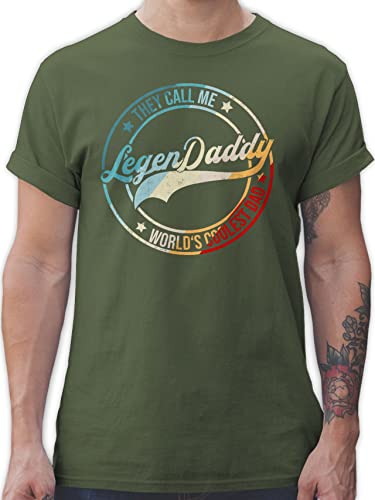 T-Shirt Herren - Geschenk zum Vatertag - LegenDaddy 2023 - M - Army Grün - Vatertagsgeschenk Papa Tshirt Himmelfahrt Shirt Vatertagsgeschenke Shirts vatertagstshirt Geschenke Vater Tshirts T-Shirt Herren - Geschenk zum Vatertag - LegenDaddy 2023 - M - Army Grün - Vatertagsgeschenk Papa Tshirt Himmelfahrt Shirt Vatertagsgeschenke Shirts vatertagstshirt Geschenke Vater Tshirts von Shirtracer