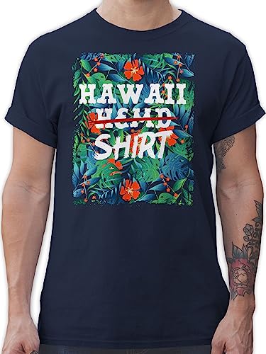 T-Shirt Herren - Karneval & Fasching - Aloha Hawaii Hemd Shirt I Hawaii Party Kleidung Karibik - 5XL - Navy Blau - t Blumenmuster faschingsshirt Faschings Beach Shirts männer Outfit T-Shirt Herren - Karneval & Fasching - Aloha Hawaii Hemd Shirt I Hawaii Party Kleidung Karibik - 5XL - Navy Blau - t Blumenmuster faschingsshirt Faschings Beach Shirts männer Outfit von Shirtracer