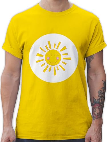 T-Shirt Herren - Karneval & Fasching - Glücksbär lachende Sonne Glücksbärchi Kostüm Sonnenschein Geschenk I Fastnacht I Fasnacht I Fasnet - XL - Gelb - Partner Shirt faschingsshirt Faschings T-Shirt Herren - Karneval & Fasching - Glücksbär lachende Sonne Glücksbärchi Kostüm Sonnenschein Geschenk I Fastnacht I Fasnacht I Fasnet - XL - Gelb - Partner Shirt faschingsshirt Faschings von Shirtracer