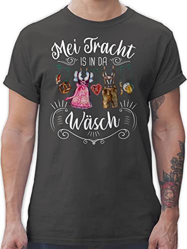 T-Shirt Herren - Kompatibel mit Oktoberfest - MEI Tracht is in da Wäsch - 4XL - Dunkelgrau - Trachten Shirt Oktoberfest-t-Shirt bayrische wäsche Shirts trachtenshirt trachtenshirts Octoberfest T-Shirt Herren - Kompatibel mit Oktoberfest - MEI Tracht is in da Wäsch - 4XL - Dunkelgrau - Trachten Shirt Oktoberfest-t-Shirt bayrische wäsche Shirts trachtenshirt trachtenshirts Octoberfest von Shirtracer