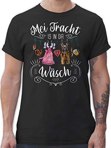 T-Shirt Herren - Kompatibel mit Oktoberfest - MEI Tracht is in da Wäsch - 5XL - Schwarz - Trachten Shirt Oktoberfest-t-Shirt bayrische wäsche Shirts trachtenshirt trachtenshirts Octoberfest T-Shirt Herren - Kompatibel mit Oktoberfest - MEI Tracht is in da Wäsch - 5XL - Schwarz - Trachten Shirt Oktoberfest-t-Shirt bayrische wäsche Shirts trachtenshirt trachtenshirts Octoberfest von Shirtracer
