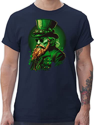 T-Shirt Herren - St. Patricks Day - Shamrock Irland Kobold Irische - XL - Navy Blau - st Shirt Patrick Saint st+Patrick's+Day s Patrick's Party Patrick’s Geschenk st.Patricks Patrick. Sankt 2024 von Shirtracer