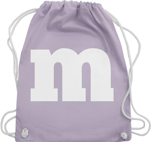 Shirtracer Turnbeutel Rucksack - & Fasching - Taschen - M Aufdruck Karneval I M&M Schokolinse I MM Fastnacht I Fasnacht I Fasnet - Unisize - Pastell Lila - wurftaschen karnevalsbeutel faschings m& Shirtracer Turnbeutel Rucksack - & Fasching - Taschen - M Aufdruck Karneval I M&M Schokolinse I MM Fastnacht I Fasnacht I Fasnet - Unisize - Pastell Lila - wurftaschen karnevalsbeutel faschings m& von Shirtracer