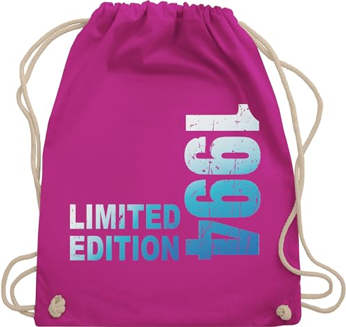 Turnbeutel Rucksack - 30. Geburtstag - Limited Edition 1994 - Unisize - Fuchsia - 30 geburstag geschenke zum 30er 30ste 30iger er (30) für 30igsten 29+. 30te 30ter 1993 30th 30igster jahre geschenk von Shirtracer