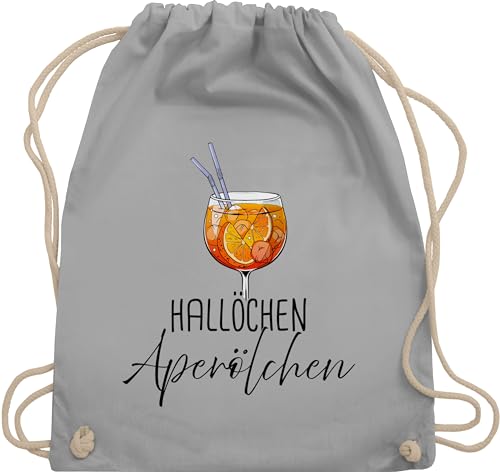 Turnbeutel Rucksack - Karneval & Fasching - Taschen - Hallöchen Aperölchen I Aperol Spritz Mädelsabend I Aperol Spritz Geschenk - Unisize - Hellgrau - beutel festival karnevalsbeutel faschings Turnbeutel Rucksack - Karneval & Fasching - Taschen - Hallöchen Aperölchen I Aperol Spritz Mädelsabend I Aperol Spritz Geschenk - Unisize - Hellgrau - beutel festival karnevalsbeutel faschings von Shirtracer
