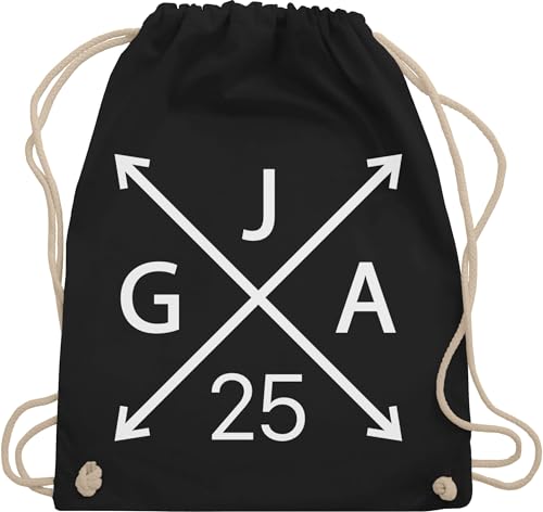 Turnbeutel Rucksack - Junggesellenabschied Männer - JGA 2025 - Unisize - Schwarz - team bräutigam beutel polter rucksäcke jungesellenabschied 24 tasche brauttaschen jungesselnabschied 23 von Shirtracer