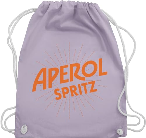 Shirtracer Turnbeutel Rucksack - Karneval & Fasching - Taschen - Aperol Spritz Kostüm - Unisize - Pastell Lila - und fasnacht für und. karneval+fasching koeln partner lustiges tour beutel wurftaschen von Shirtracer