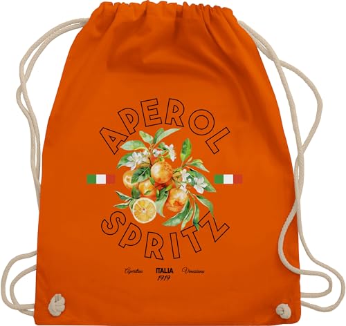 Shirtracer Turnbeutel Rucksack - Party & Alkohol Damen - Aperol Spritz Italia 1919 | Aperol Merchandise | Aperol Accessoires - Unisize - Orange - saufrucksack sauf beutel festival clothes alki tasche Shirtracer Turnbeutel Rucksack - Party & Alkohol Damen - Aperol Spritz Italia 1919 | Aperol Merchandise | Aperol Accessoires - Unisize - Orange - saufrucksack sauf beutel festival clothes alki tasche von Shirtracer