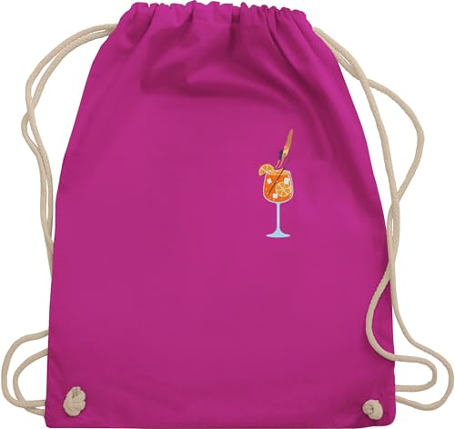 Turnbeutel Rucksack - Party & Alkohol Damen - Aperol Spritz | Italy | Italien | Malle | Aperoli | Fasching | Karneval - Unisize - Fuchsia - saufrucksack sauf glas beutel festival clothes alki Turnbeutel Rucksack - Party & Alkohol Damen - Aperol Spritz | Italy | Italien | Malle | Aperoli | Fasching | Karneval - Unisize - Fuchsia - saufrucksack sauf glas beutel festival clothes alki von Shirtracer