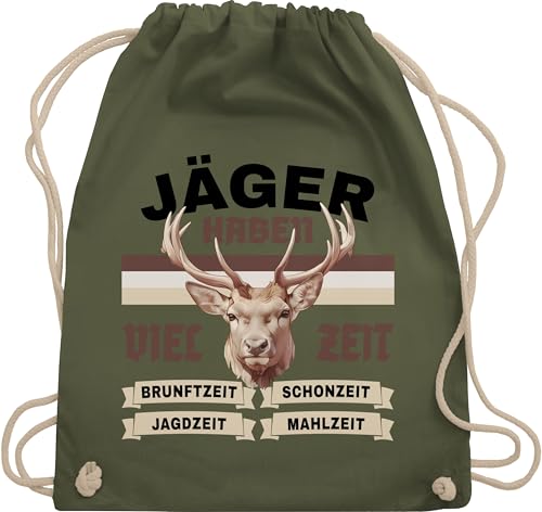 Turnbeutel Rucksack - Taschen - Jäger haben viel Zeit I Jagen Geschenk Jagd Geschenk Jägerprüfung I Weihnachtsgeschenke Jäger Geschenke Geburtstag I Lustige Jägergeschenke Jagdmotiv - Unisize Turnbeutel Rucksack - Taschen - Jäger haben viel Zeit I Jagen Geschenk Jagd Geschenk Jägerprüfung I Weihnachtsgeschenke Jäger Geschenke Geburtstag I Lustige Jägergeschenke Jagdmotiv - Unisize von Shirtracer