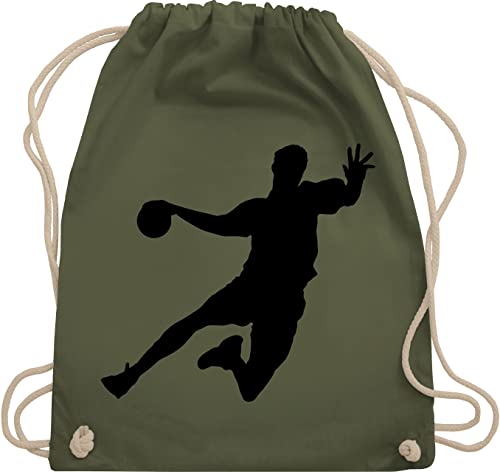 Turnbeutel Rucksack - EM 2026 Trikot Ersatz - Handballer I Geschenk Handballer I Handball Geschenke - Unisize - Olivgrün - kinderrucksack handballbeutel hanball wm stoffrucksack kinderturnbeutel Turnbeutel Rucksack - EM 2026 Trikot Ersatz - Handballer I Geschenk Handballer I Handball Geschenke - Unisize - Olivgrün - kinderrucksack handballbeutel hanball wm stoffrucksack kinderturnbeutel von Shirtracer