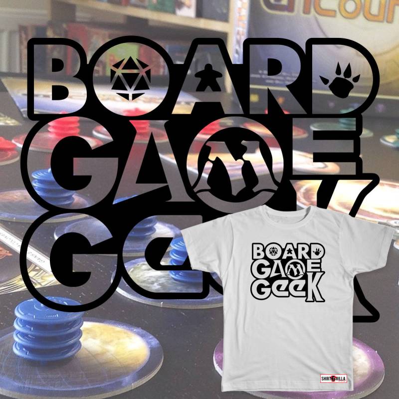 Brettspiel Geek von Shirtrilla
