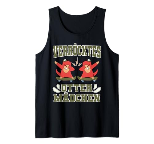 Süßes Otter Seeotter Verrücktes Otter Mädchen Tank Top von Shirts mit süßen Otter Illustrationen