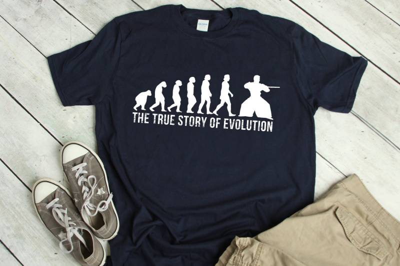 Aikido Shirt Tshirt Geschenk Aikidoka Zitat Evolution T Martial Arts von ShirtsandGifts