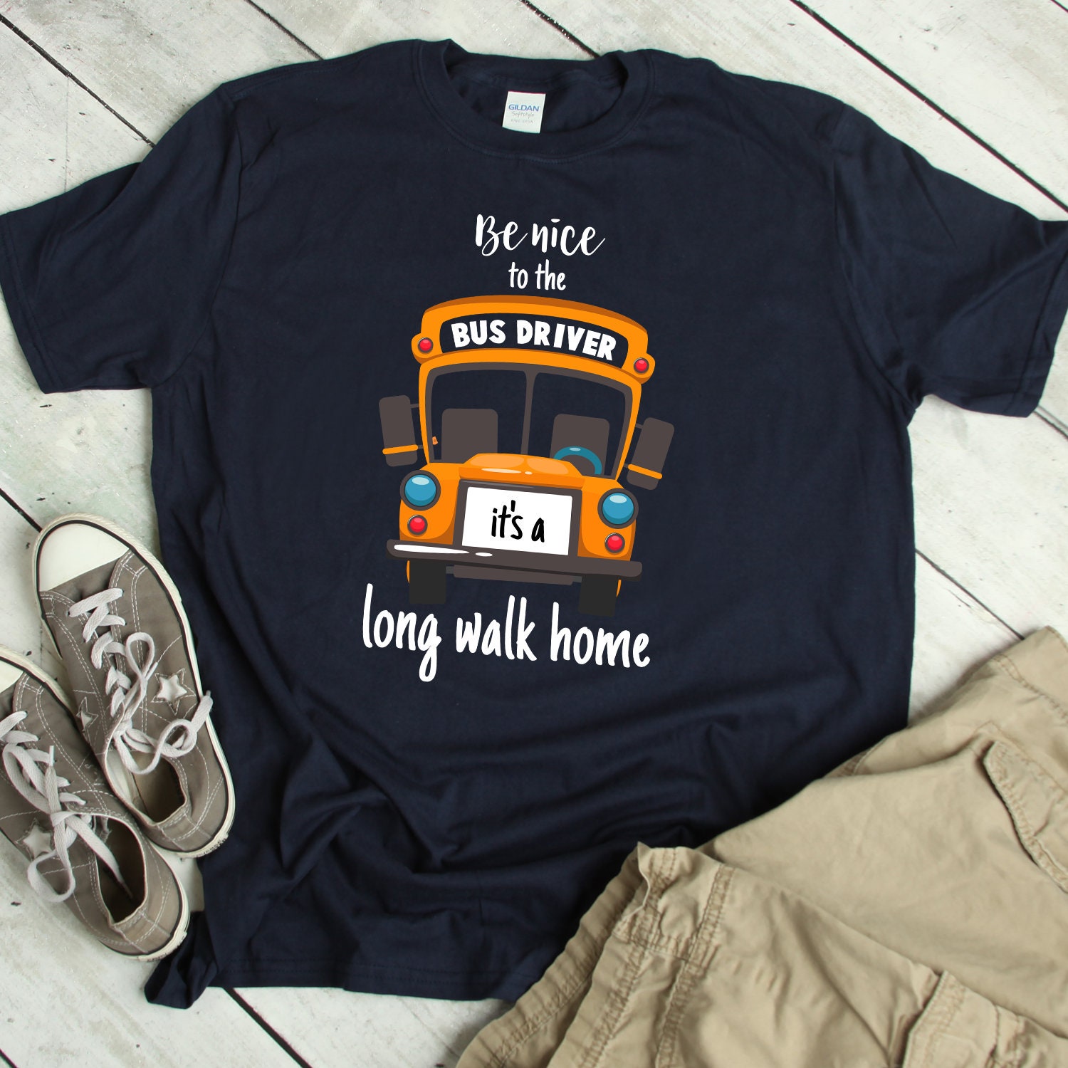Busfahrer Shirt Lustige Schulbusfahrer Tshirt Geschenk Humor Bester Lieblings T von ShirtsandGifts