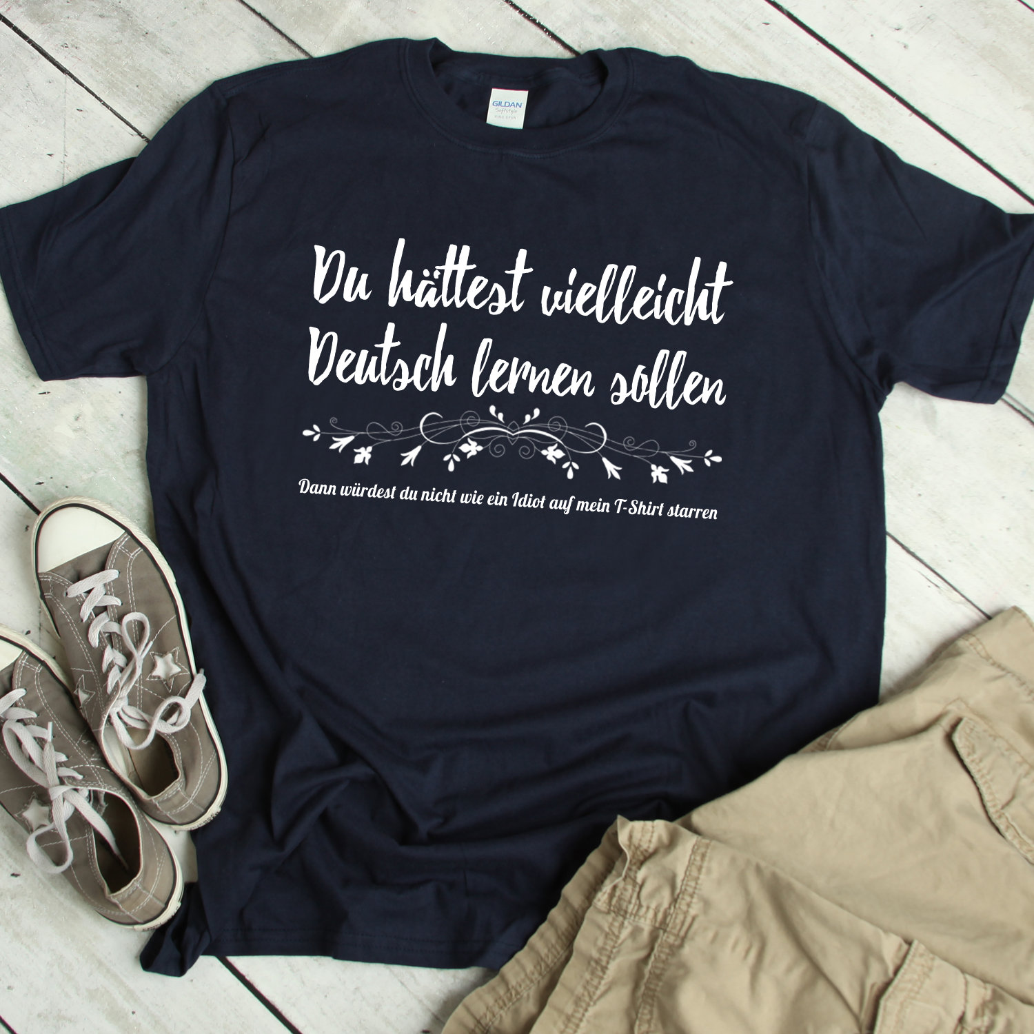 Deutsch Sprechendes Shirt Deutscher Freund Geschenk Deutschsprachiges von ShirtsandGifts