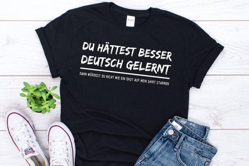 Deutsch Sprechendes Shirt Deutscher Freund Geschenk Deutschsprachiges von ShirtsandGifts