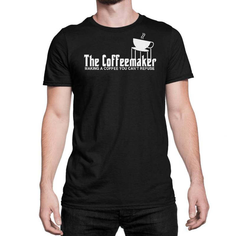 Lustig Die Kaffeemaschine Kaffee Liebhaber Shirt - Beste Barista Uniform I Love Coffee Espresso Cappuccino Shop Kurzarm Unisex T-Shirt von ShirtsandGifts